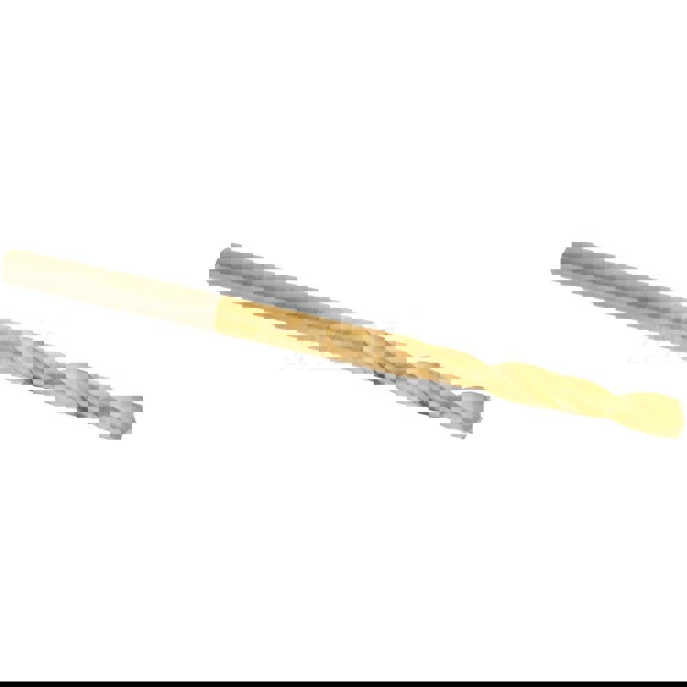 Screw Machine Length Drill Bit: Size #42, 135 deg Point, High-Speed Steel