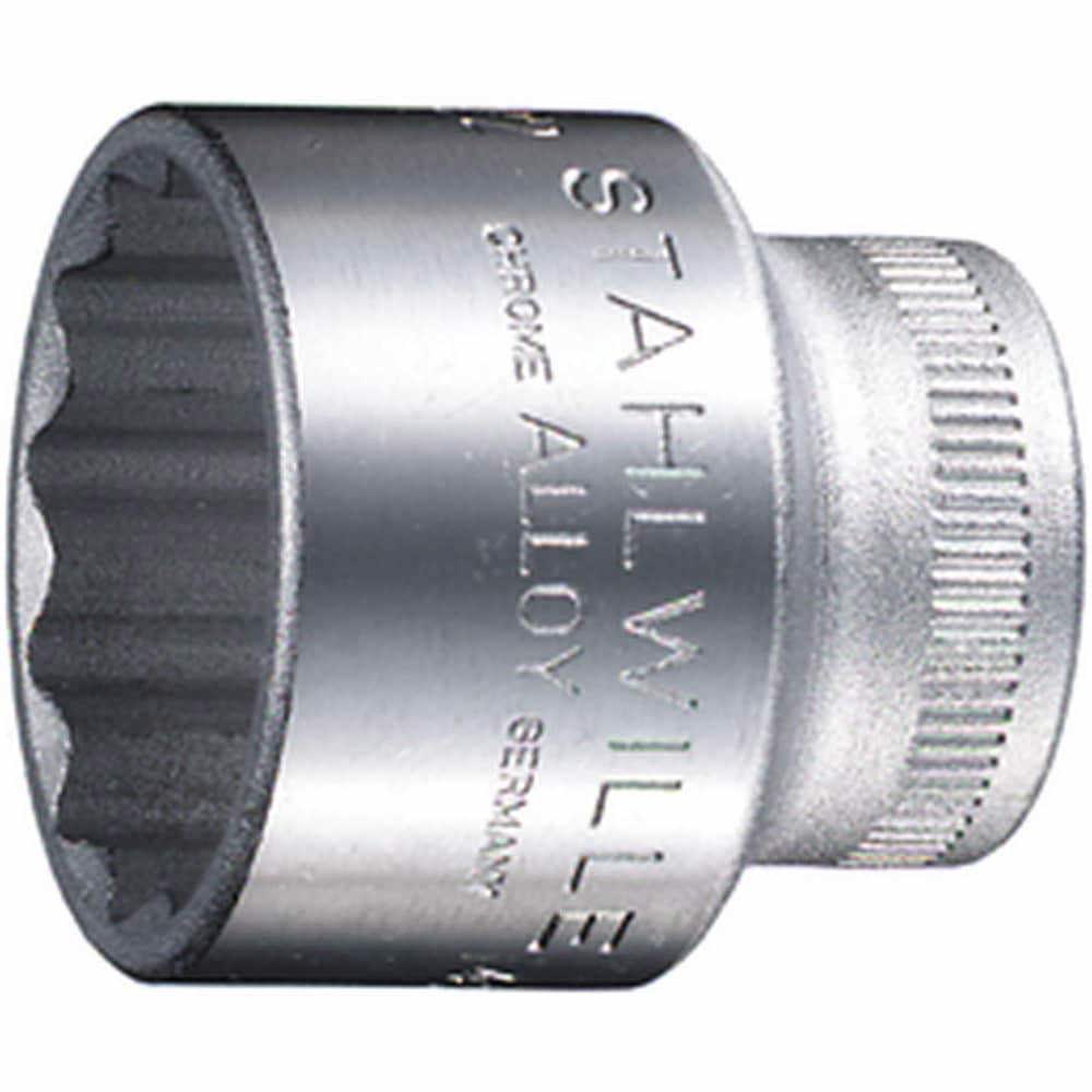 Hand Sockets; Socket Type: Standard ; Drive Size: 3/8in (Inch); Socket Size (Inch): 15/16 ; Drive Style: Hex ; Number Of Points: 12 ; Overall Length (Decimal Inch): 1.3800