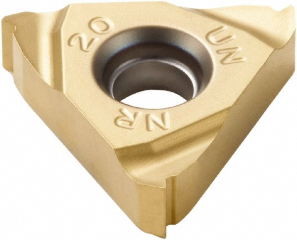 Laydown Threading Insert: 16NR 20UN-A, Solid Carbide