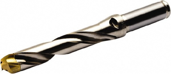 Replaceable-Tip Drill: 13 to 13.99 mm Dia, 65 mm Max Depth, 5/8