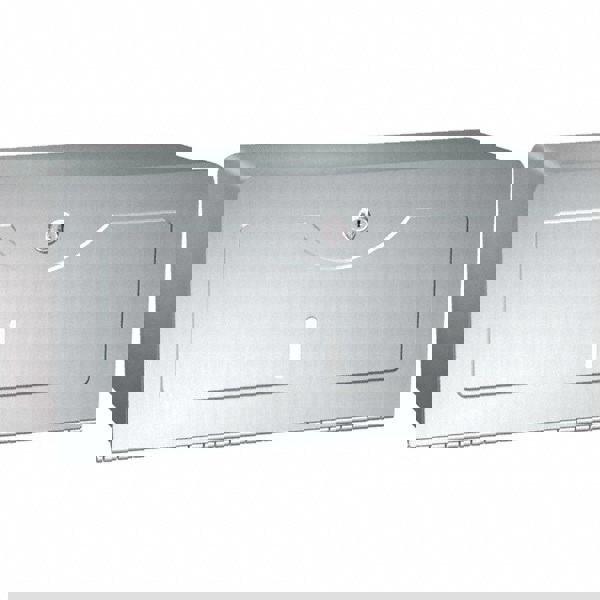 Paper Towel Dispenser: Manual, Stainless Steel