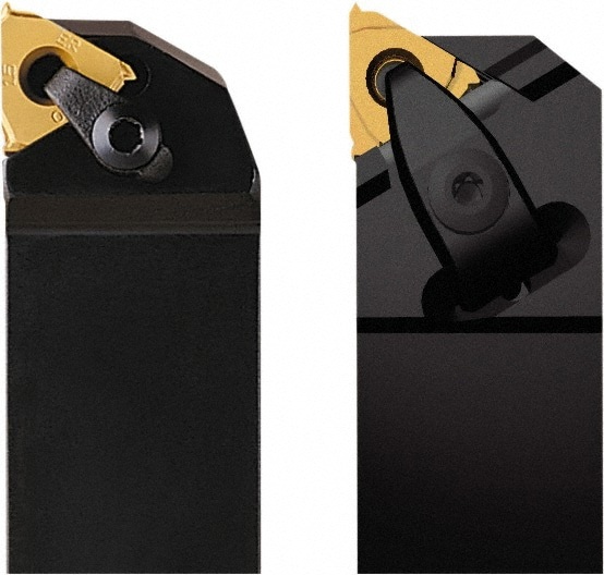 Indexable Threading Toolholder: External, Right Hand, 19.99 x 19.99 mm Shank