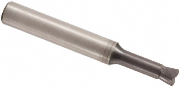 Corner Radius End Mill: 4 mm Dia, 0.25 mm LOC, 0.3 mm Radius, 2 Flutes, Solid Carbide