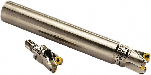 Indexable High-Feed End Mill: Modular Shank