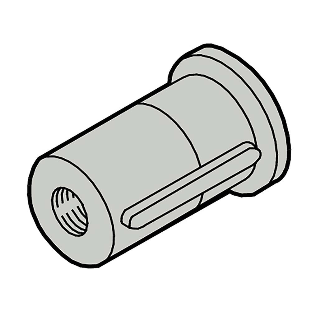 60mm Compatible Pilot Diameter, Shell Mill Holder Shaft Arbor with Key
