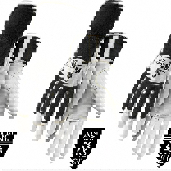 Welding Gloves: Size Medium, Kidskin Leather, TIG Welding Application