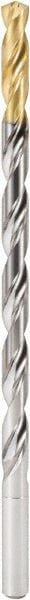 Extra Length Drill Bit: 10.5 mm Dia, 136 &deg; Point, Solid Carbide