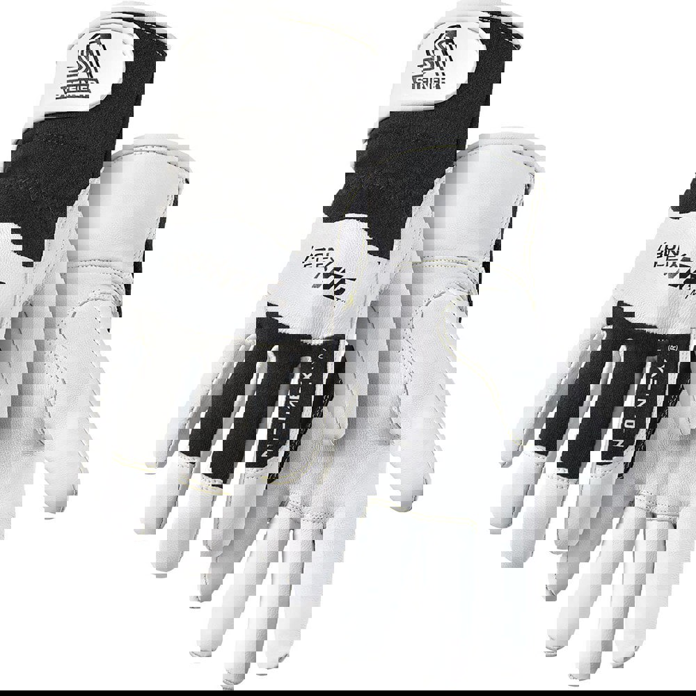 Welder's & Heat Protective Gloves; Welding Applications: TIG Welding ; Primary Material: Leather ; Coating Material: Uncoated ; Coating Coverage: Uncoated ; Lining: Unlined; Lined ; Back Material: Nomex