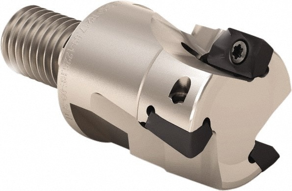 Indexable Square-Shoulder End Mill: R217.69-1225.RE-12-3AN, 25 mm Cut Dia, 11 mm Max Depth of Cut, M12 Modular Connection Shank