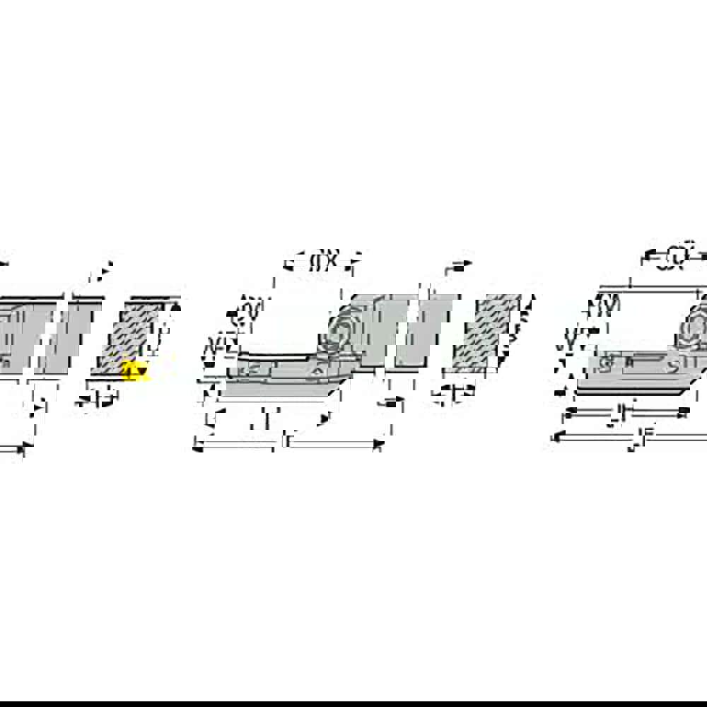 LH CFO Indexable Turning Toolholder