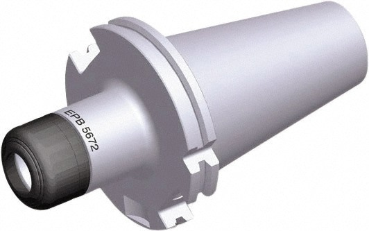 Collet Chuck: 2 to 20 mm Capacity, ER Collet, Taper Shank