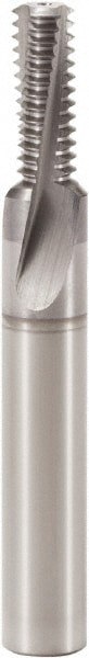 Helical Flute Thread Mill: M10x1.5, Internal, 3 Flute, 10.00 mm Shank Dia, Solid Carbide