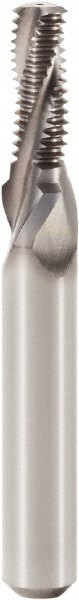 Helical Flute Thread Mill: #10-32, Internal, 3 Flute, 6.00 mm Shank Dia, Solid Carbide