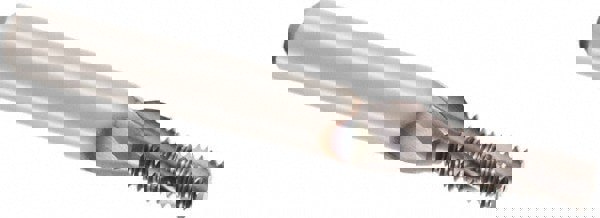 Helical Flute Thread Mill: 1/8-28, Internal, 3 Flute, 10.00 mm Shank Dia, Solid Carbide