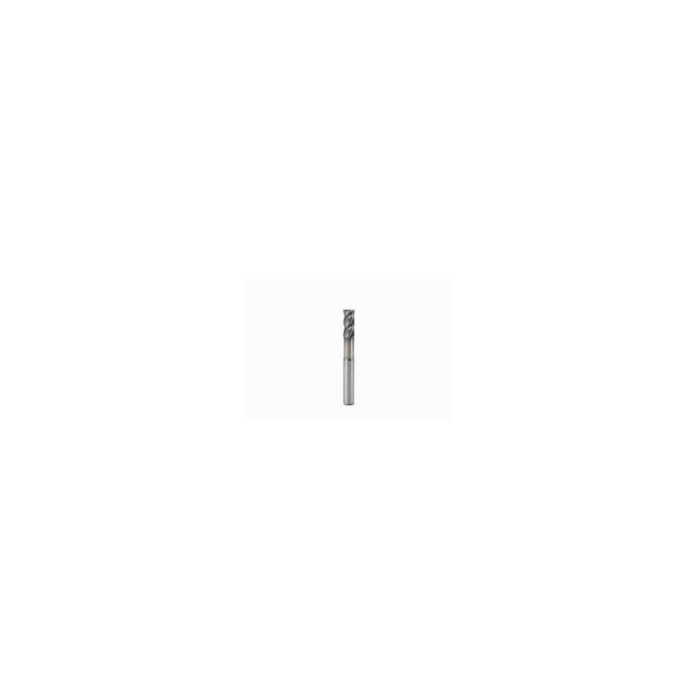 Corner Chamfer End Mill: 8.00 mm Dia, 18.00 mm LOC, 4 Flute, Solid Carbide