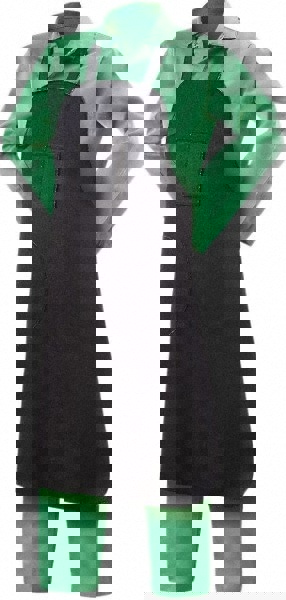 Disposable Bib Apron: Blue