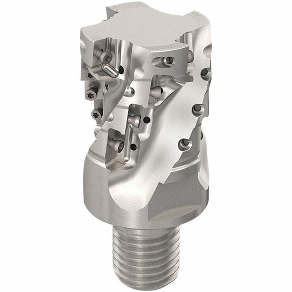 40mm Cut Diam, 44mm Max Depth, 20mm Shank Diam, M20 Modular Connection Shank, 61mm OAL, Indexable Square-Shoulder End Mill