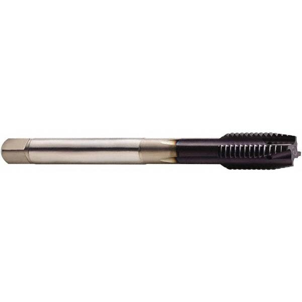 Spiral Point Tap: M16 x 2, Metric, 4 Flutes, Plug, 6HX, Powdered Metal, AlTiN Finish