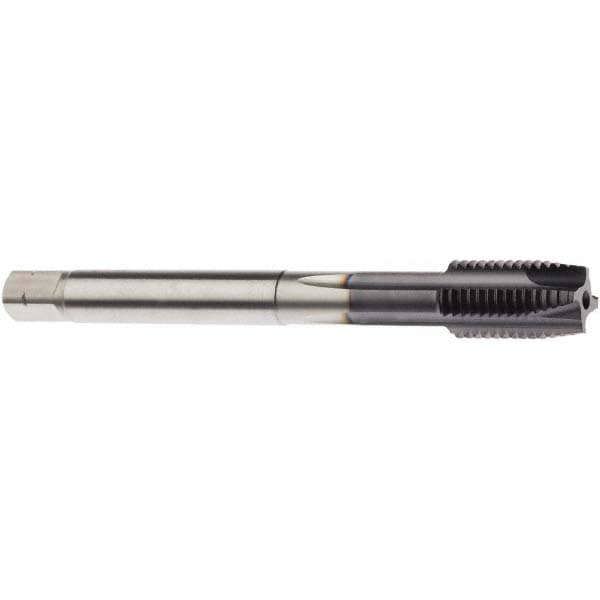 Spiral Point Tap: M16 x 1.5, Metric, 4 Flutes, Plug, 6HX, Powdered Metal, AlTiN Finish