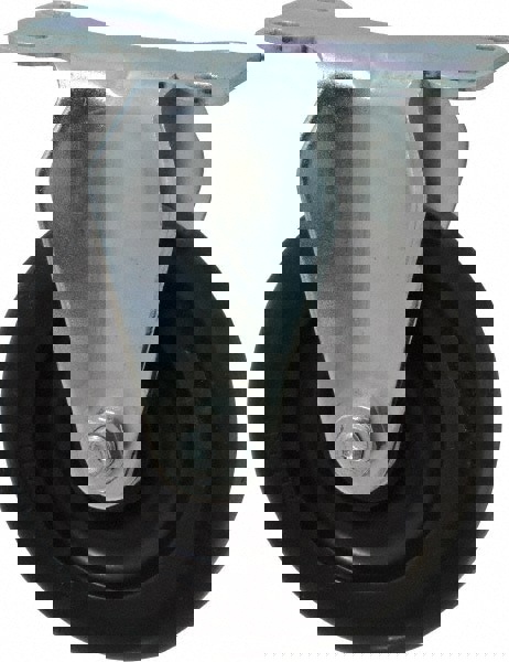 Rigid Top Plate Caster: Polyolefin, 4