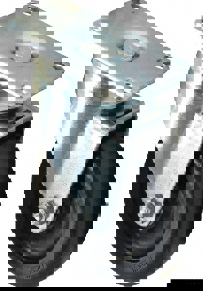 Swivel Top Plate Caster: Polyolefin, 4