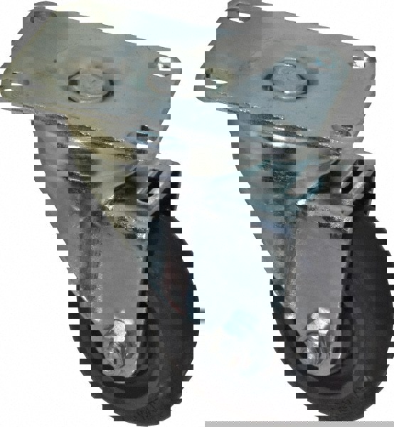 Swivel Top Plate Caster: Polyurethane, 3
