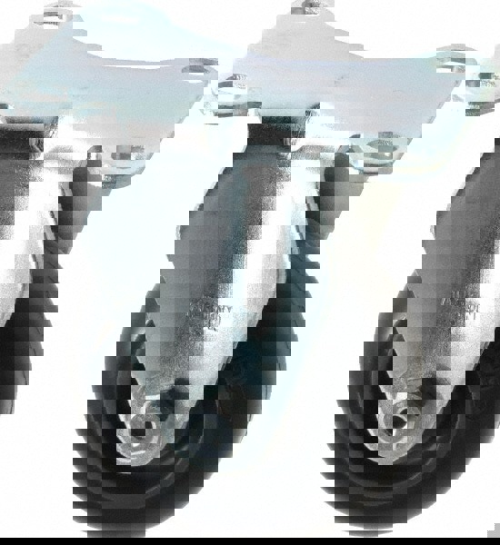 Rigid Top Plate Caster: Polyurethane, 3