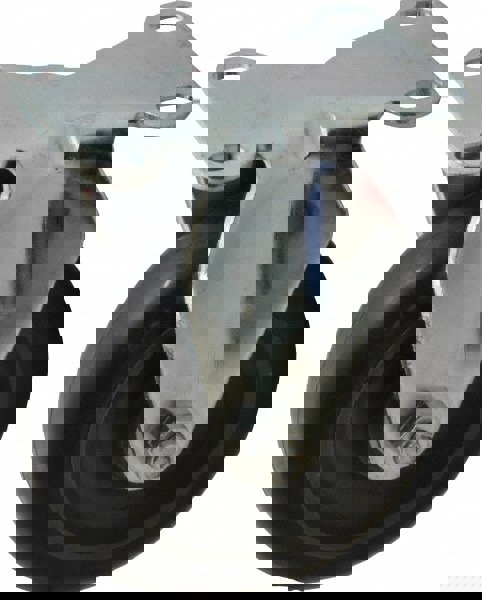 Rigid Top Plate Caster: Polyurethane, 4