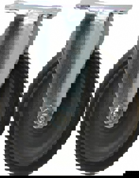 Rigid Top Plate Caster: Polyurethane, 5