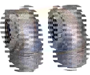 1-1/4X3/4 BLK CI 90 ELL