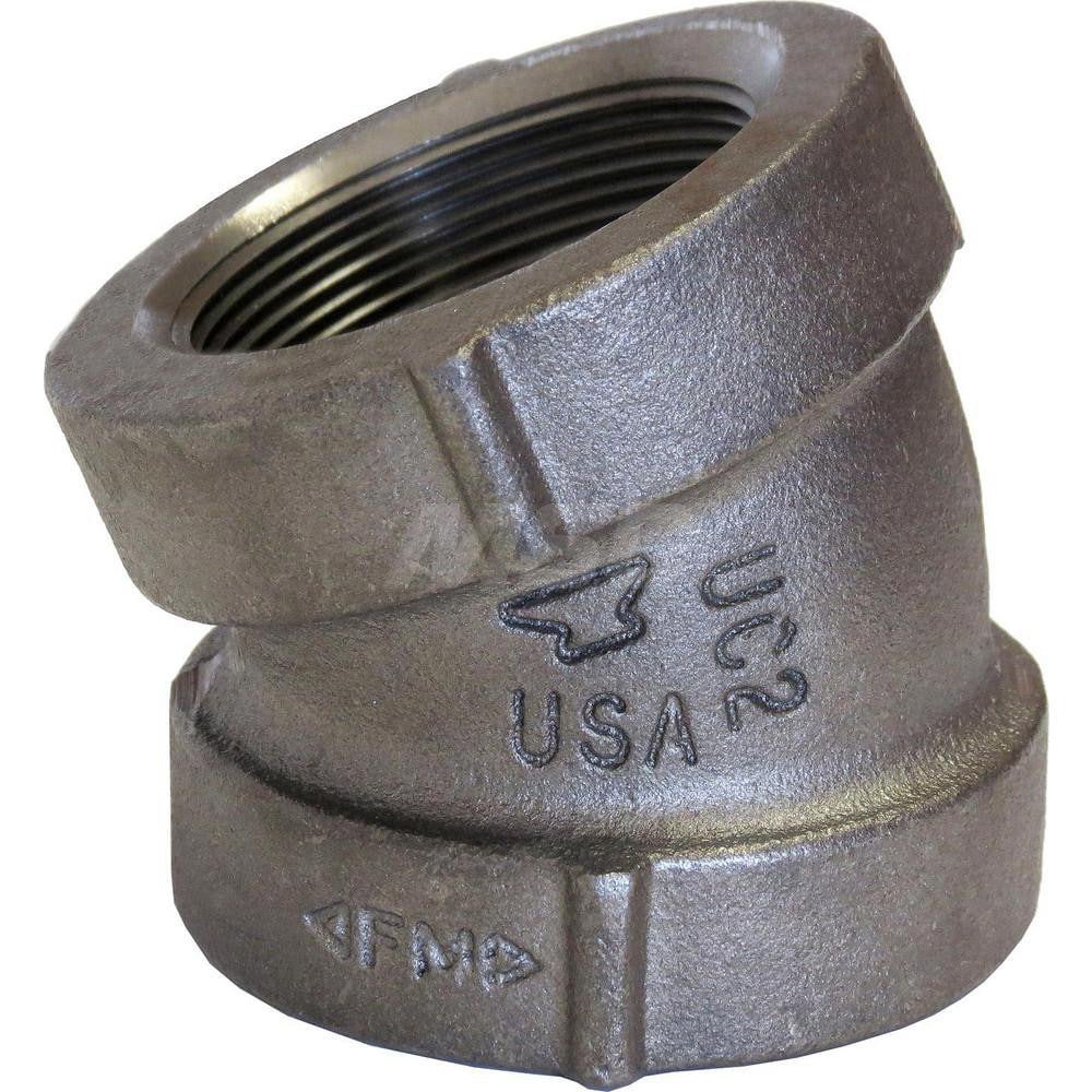 Black 22-1/2 &deg; Elbow: 2