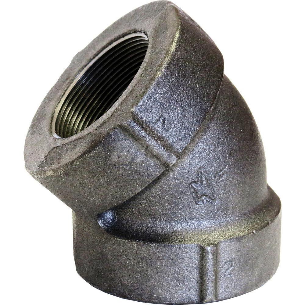 Black 45 &deg; Elbow: 2