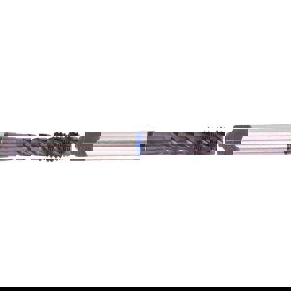 Spiral Flute Tap: 1/2-20, UNF, 3 Flute, Bottoming, 3B Class of Fit, Vanadium High Speed Steel, Oxide Finish