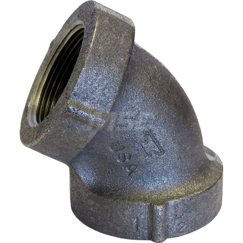 Black 90 &deg; Short Turn Ty: 1-1/2