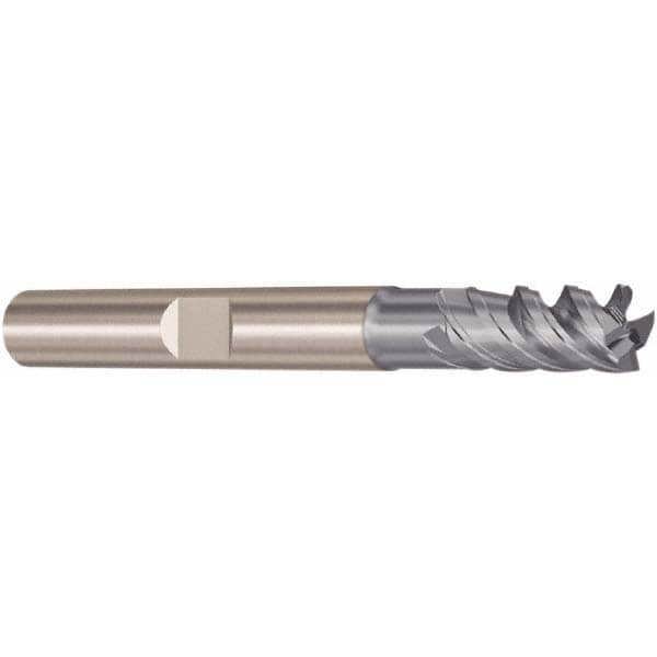 Square End Mill: 0.2362'' Dia, 0.5512'' LOC, 4 Flutes, Solid Carbide