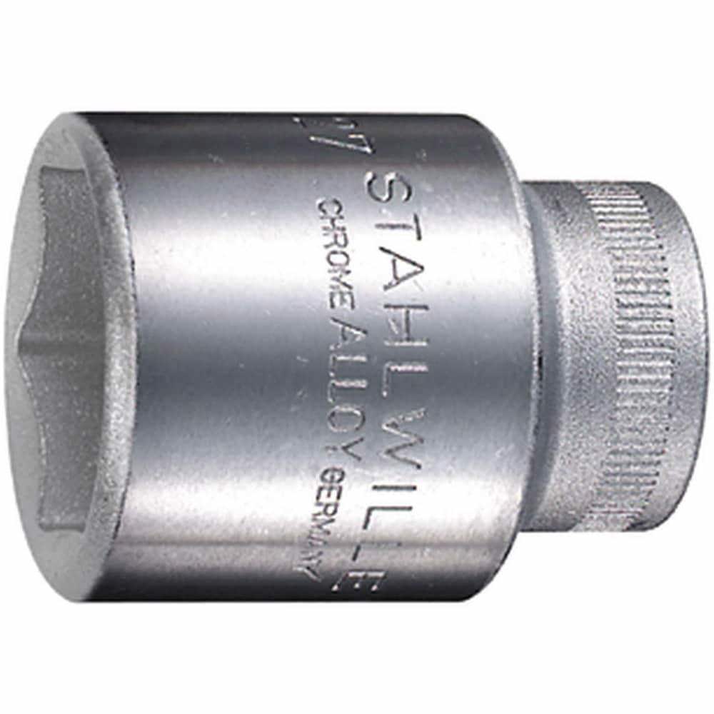Hand Sockets; Socket Type: Standard ; Drive Size: 1/2in (Inch); Socket Size (mm): 24 ; Drive Style: Hex ; Number Of Points: 6 ; Overall Length (Decimal Inch): 1.6600