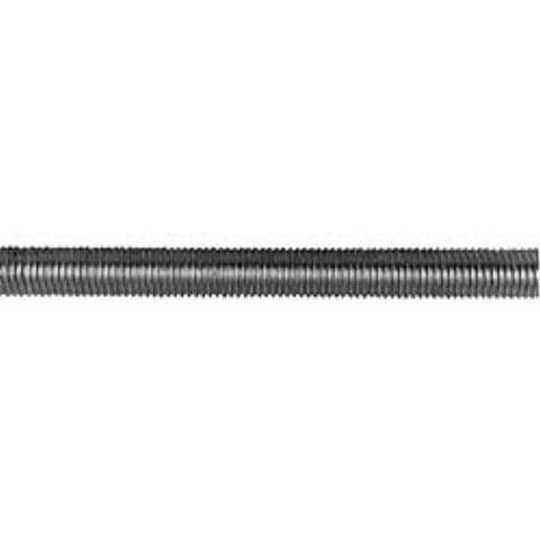Threaded Rod: #6-32, 6' Long, Low Carbon Steel