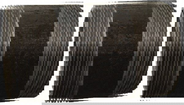 Black Pipe Nipple: 1/2