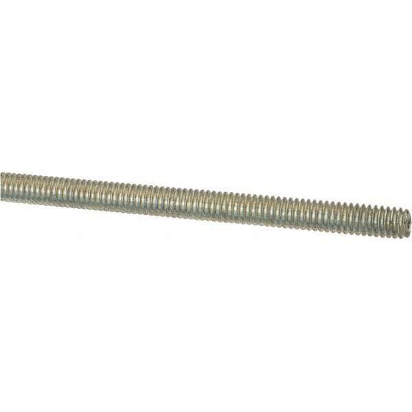 Threaded Rod: #8-32, 2' Long, Low Carbon Steel