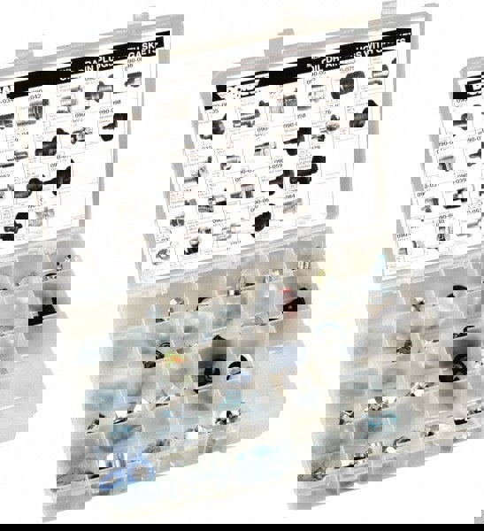 44 Piece, 1/2-20 to M22x1.5 Oil Drain Plug Gaskets