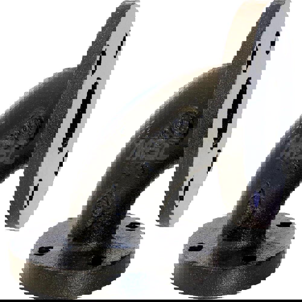 Black 90 &deg; Flanged Elbow: 4