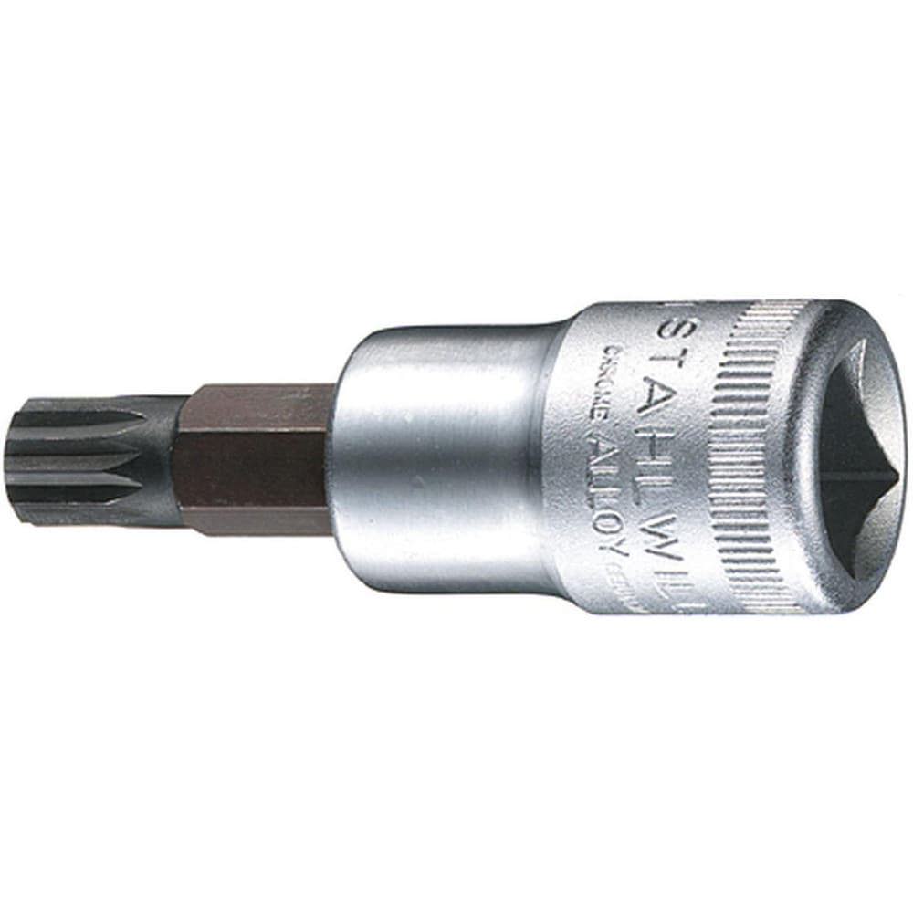 Screwdriver & Drag Link Sockets; Socket Type: XZN Screwdriver Socket ; Drive Size: 0.5in ; Finish: Chrome-Plated ; Insulated: No ; Non-sparking: No ; Tether Style: Not Tether Capable