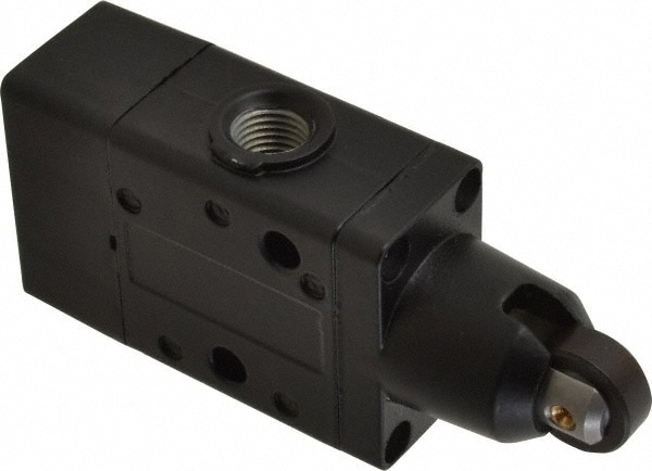 Mechanically Operated Valve: Packed Spool, Roller Actuator, 1/4