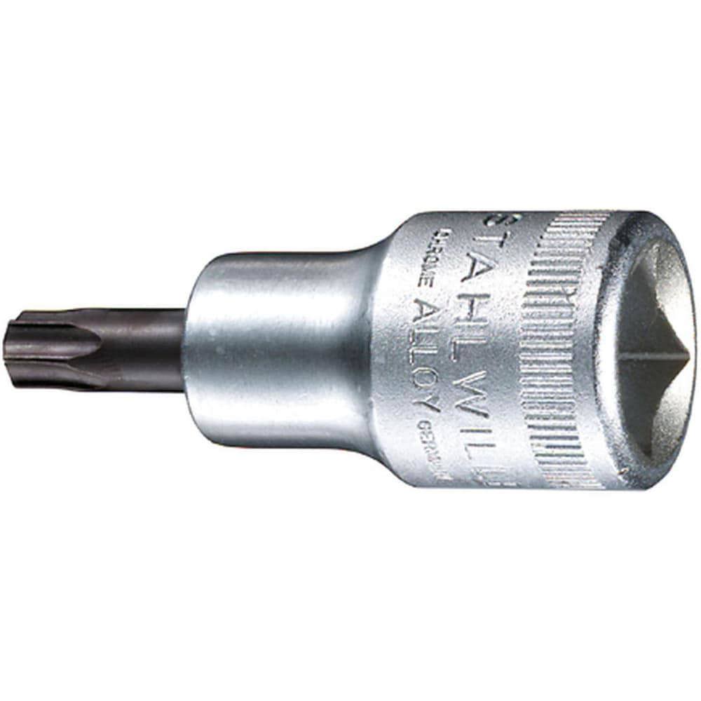 Hand Hex & Torx Bit Sockets; Socket Type: Torx Bit Socket ; Hex Size (mm): 0.000 ; Torx Size: T30 ; Bit Length (mm): 17.00 ; Insulated: No ; Tether Style: Not Tether Capable