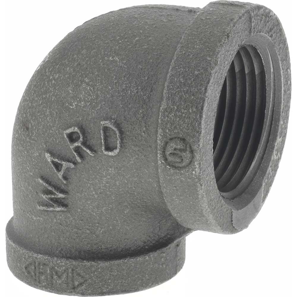 Black 90 &deg; Elbow: 1 x 3/4