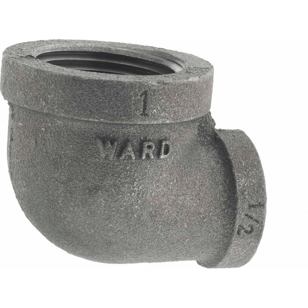 Black 90 &deg; Elbow: 1 x 1/2