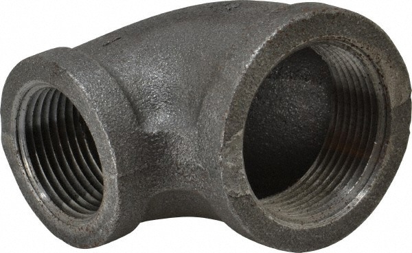 Black 90 &deg; Elbow: 1-1/4 x 1