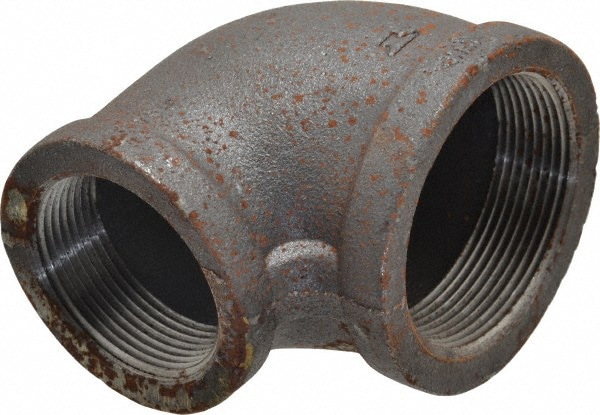 Black 90 &deg; Elbow: 2 x 1-1/2