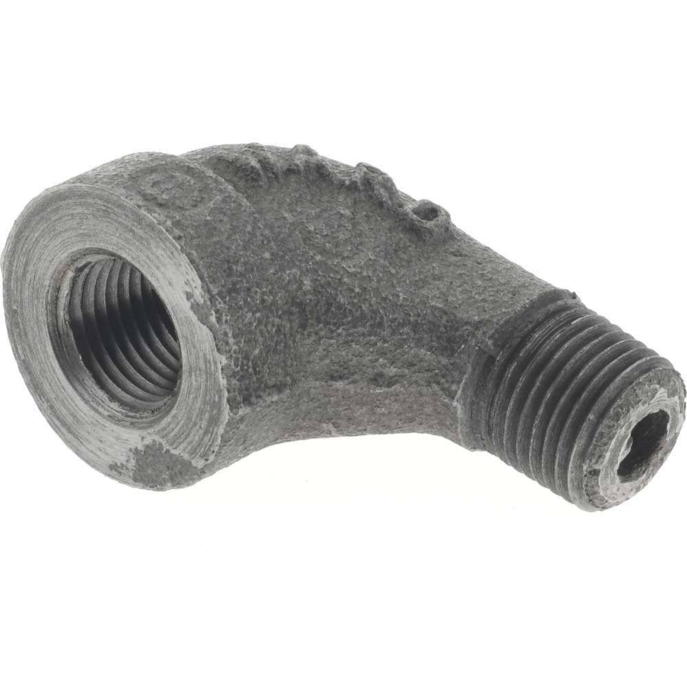 Black 90 &deg; Street Elbow: 1/8