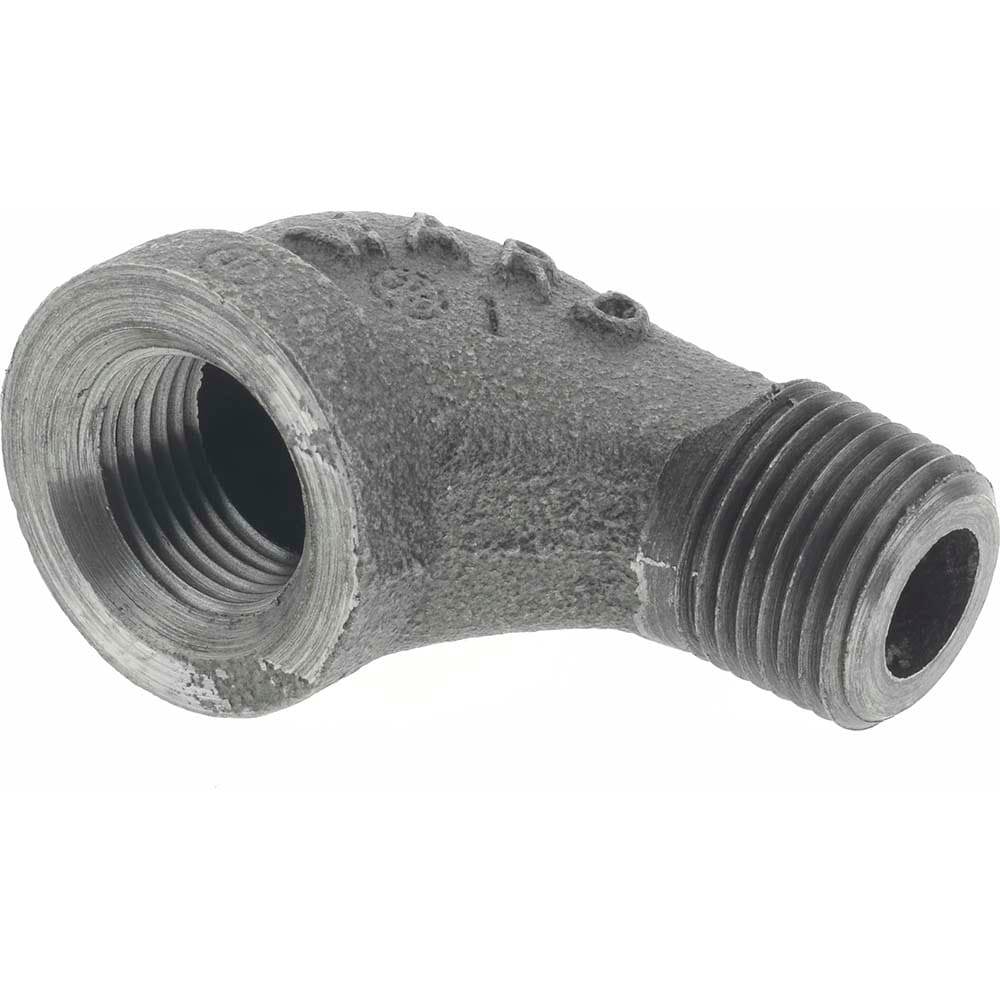 Black 90 &deg; Street Elbow: 3/8